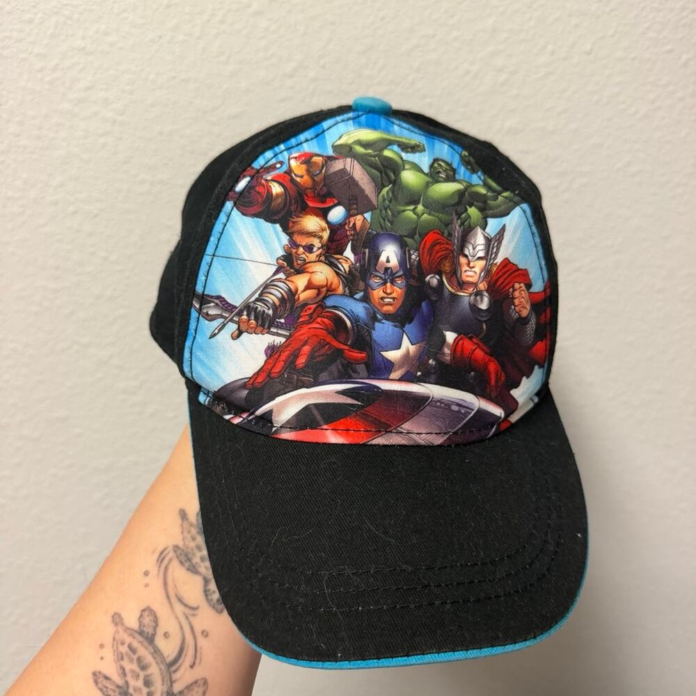 Marvel Avengers Kids Hat Captain America Thor Hulk Iron Man Snapback Cap